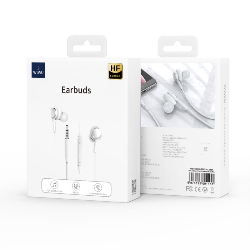 Wiwu EB310 Hi-Fi Ses Kaliteli 3.5mm Kulakiçi Kulaklık