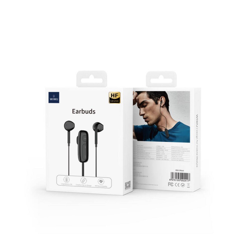 ​Wiwu EB313 Hi-Fi Ses Kaliteli Wireless 5.3 Kulak İçi Bluetooth Kulaklık