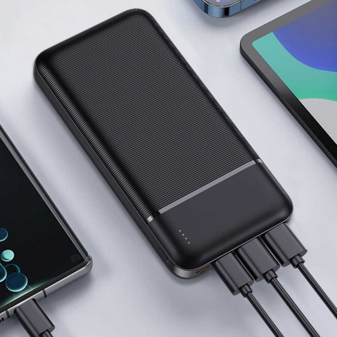 Wiwu JC-19 PD Hızlı Şarj Özellikli Şarj Göstergeli Powerbank 20W 10000mAh