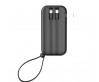 Wiwu JC-23 Micro Type-C ve Lightning Kablolu Şarj Göstergeli PD Powerbank 22.5W 10000mAh