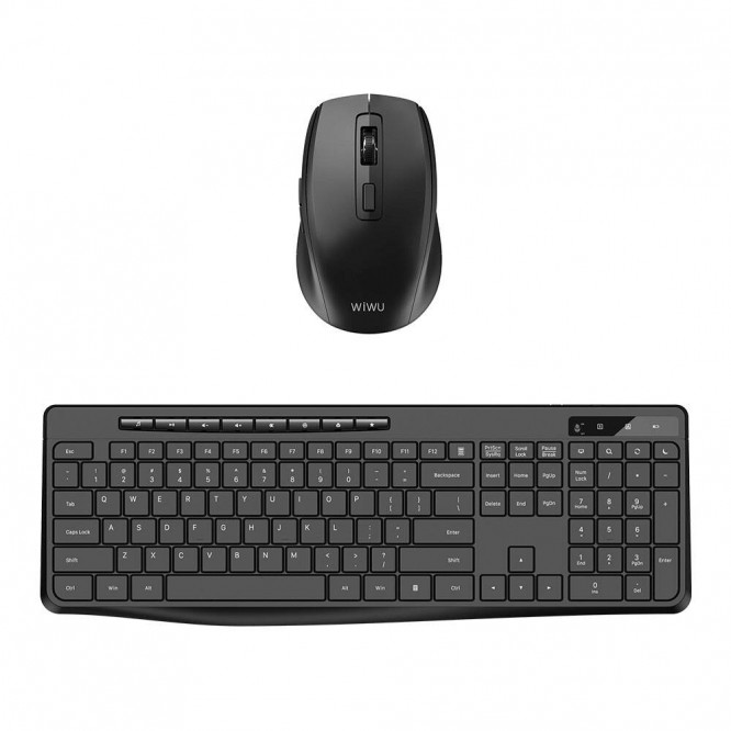 Wiwu KM-01 Kablosuz Ofis Klavye ve Mouse Combo Set