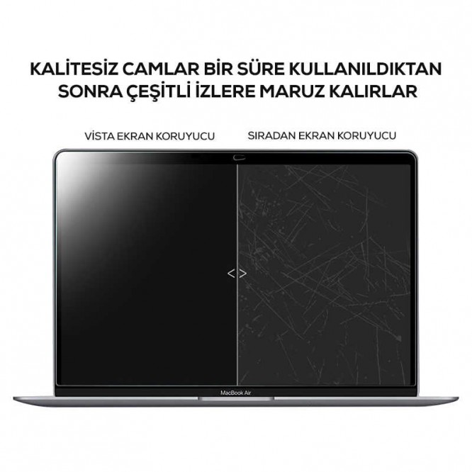 Apple Macbook 13.3' Pro Retina Vista Wiwu Ekran Koruyucu