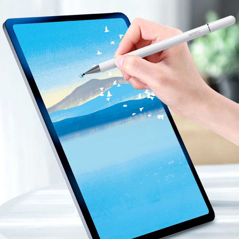 Wiwu Pencil Passive Stylus 2 in 1 Dokunmatik Çizim Kalemi