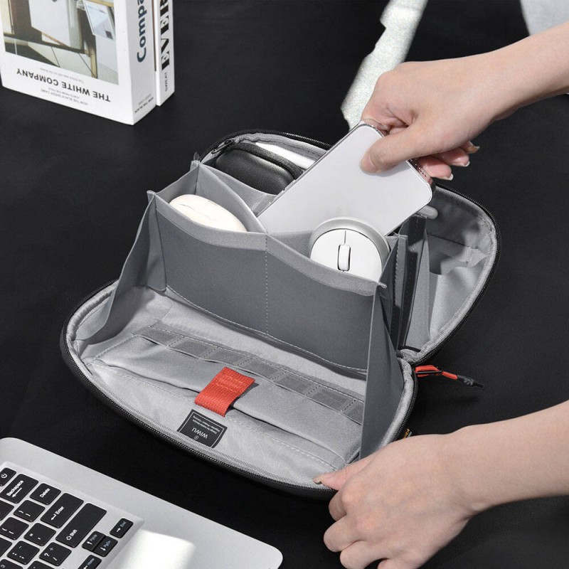 Wiwu Warriors Tech Pouch X Pro Dupont Cordura 1000D Naylon Kumaş Macbook Aksesuar Çantası