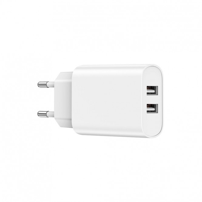 Wiwu Wi-U003 Quick 2.1A Çift USB Çıkışlı Hızlı Şarj Başlığı Adaptörü