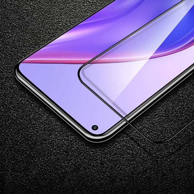 Xiaomi Mi 10T 5G Zore Kenarları Kırılmaya Dayanıklı Cam Ekran Koruyucu