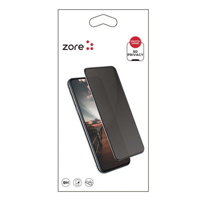 Xiaomi Redmi 12 Zore New 5D Privacy Temperli Ekran Koruyucu