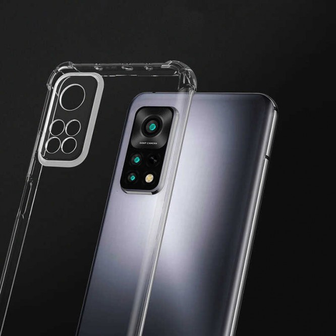 Xiaomi Redmi Note 11 Global Kılıf Zore Kamera Korumalı Nitro Anti Shock Silikon