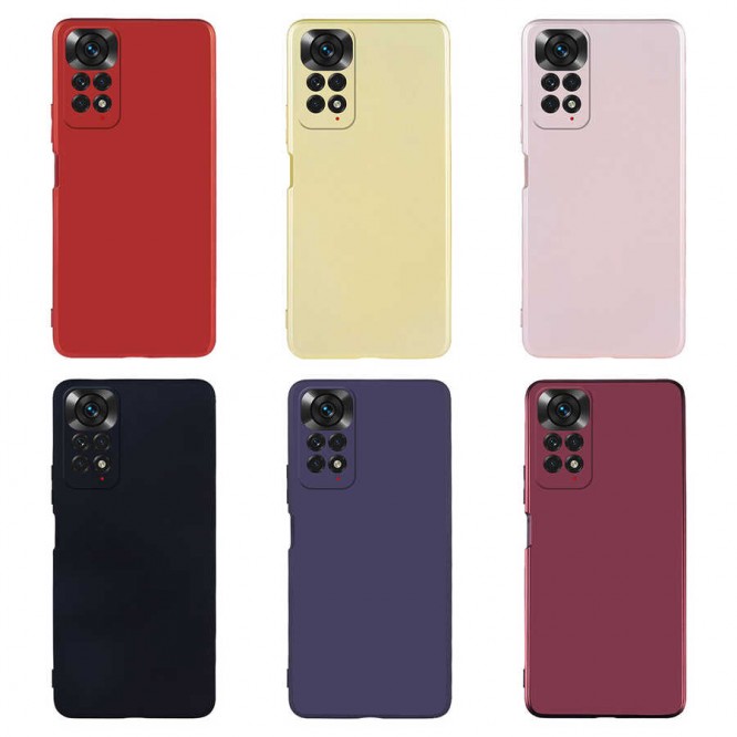 Xiaomi Redmi Note 11 Global Kılıf Zore Premier Silikon Kapak