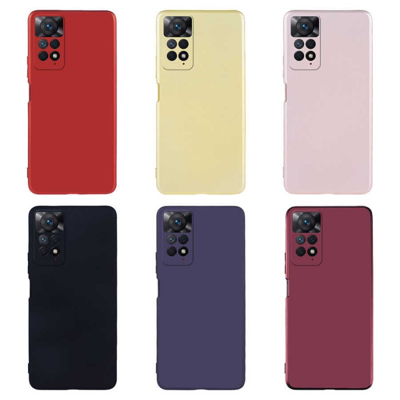 Xiaomi Redmi Note 11 Pro 5G Kılıf Zore Premier Silikon Kapak