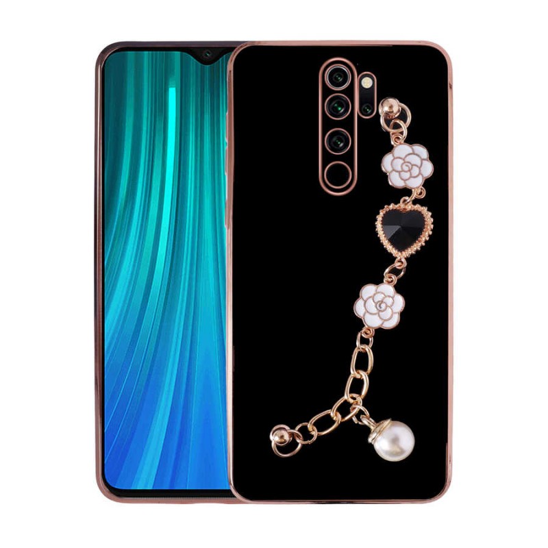 Xiaomi Redmi Note 8 Pro Kılıf El Tutamaçlı Kamera Korumalı Zore Taka Silikon Kapak