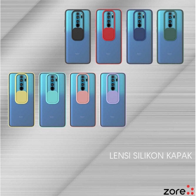 Xiaomi Redmi Note 8 Pro Kılıf Zore Lensi Kapak