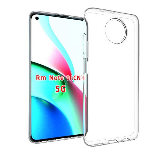 Xiaomi Redmi Note 9 5G Kılıf Zore Süper Silikon Kapak