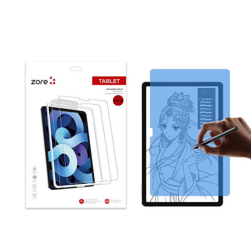 Xiaomi Redmi Pad SE Kağıt Hisli Mat ​​​​​​​​​​​​​​​Zore Paper-Like Ekran Koruyucu