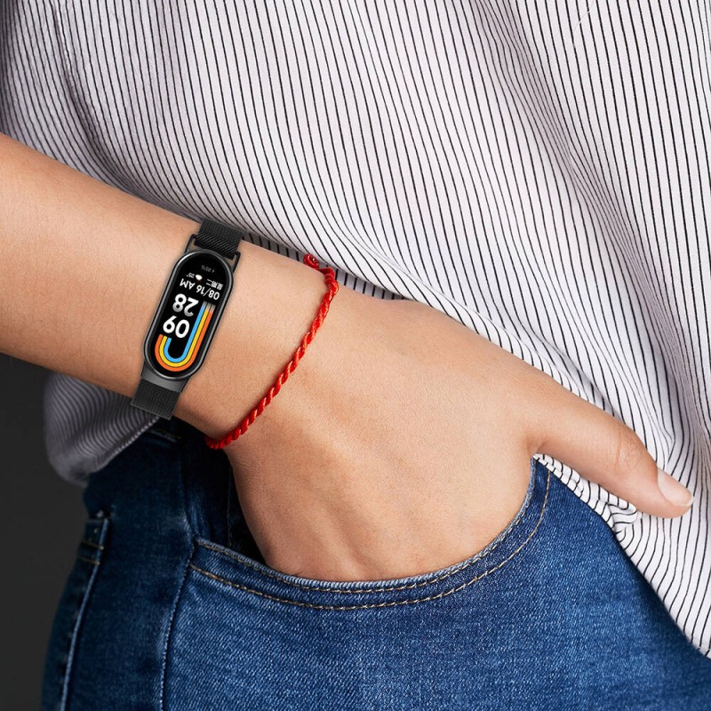 Xiaomi Smart Band 8 Zore KRD-01 Metal Kordon