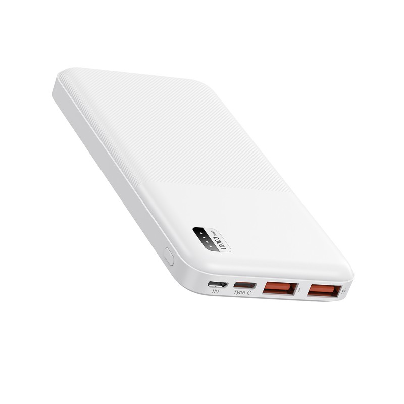 Xipin PX721 Hızlı Şarj Özellikli LED Işık Göstergeli Dual USB Taşınabilir Powerbank 10000mAh