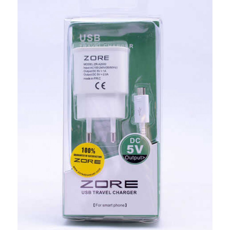 Zore 2000 Mah 2 in 1 Micro Ev Şarj Seti