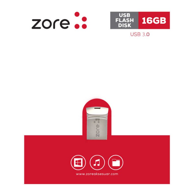 ​Zore 3.0 Metal Mini Flash Disk 16 GB