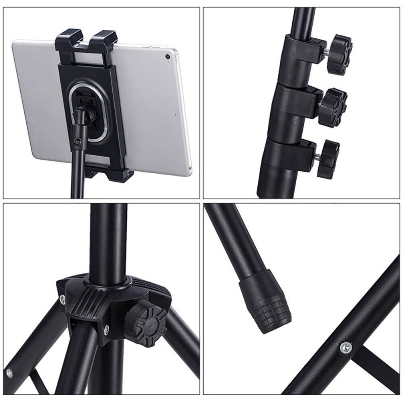 Zore ADV-306 Dört Kademeli Tablet ve Telefon Tutuculu Tripod