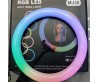 Zore MJ38 RGB 25W Ring Light Canlı Yayın 38cm USB'li ve Telefon Stand