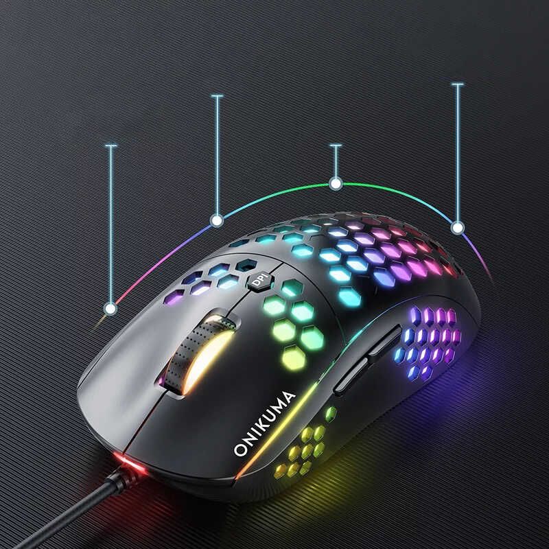 Zore Onikuma CW903 RGB Oyuncu Mouse