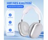 Zore P9 Hi-Fi Ses Kalitesi Ayarlanabilir ve Katlanabilir Kulak Üstü Bluetooth Kulaklık