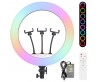 Zore RGB Light 56cm Işıklı Telefon Tutucu Ring Light