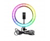 Zore RGB MJ-33 Işıklı Telefon Tutucu Ring Light